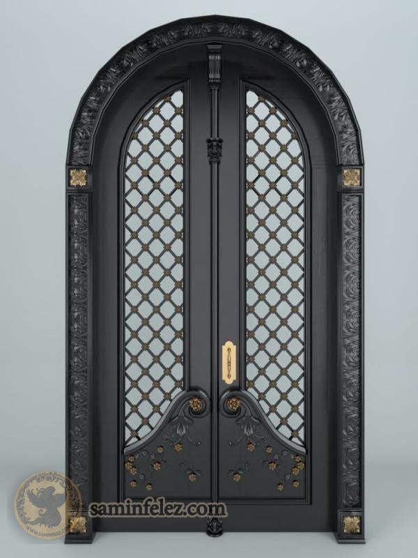 درب لابی آپارتمان باروکلیا کد SL-007